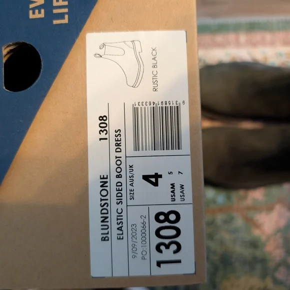 Blundstone Women's 1308 Rustic Black - Picture 3 of 11